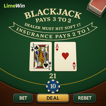 LimeWin - Blackjack - Jeu de Table en Ligne