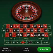 LimeWin - Roulette - Jeu de Table en Ligne